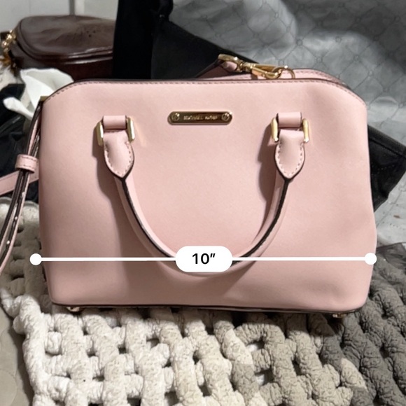 Michael Kors pink crossbody purse - Picture 2 of 10
